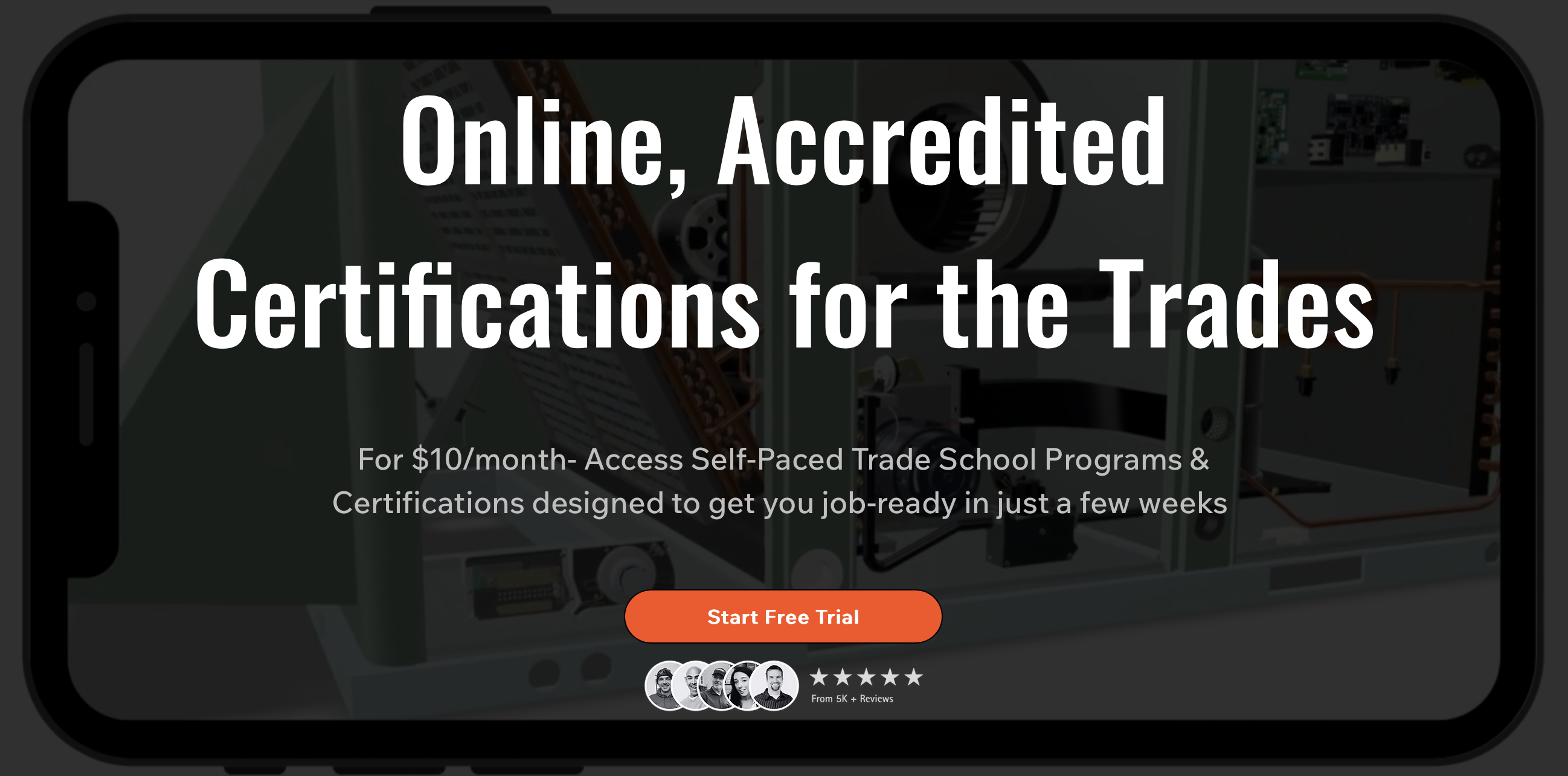 online accredited trade training